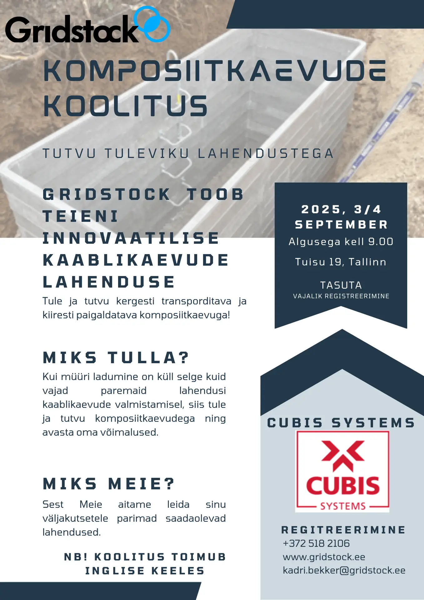 You are currently viewing Komposiitkaevude koolitus