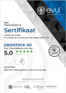 Read more about the article Gridstock on EVUL-i Usaldusmärgise kandja